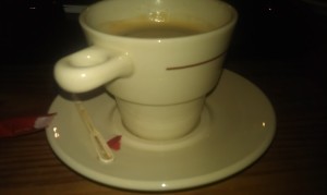 The first "decent-sized cuppa"- but WHAT is going on with that handle?